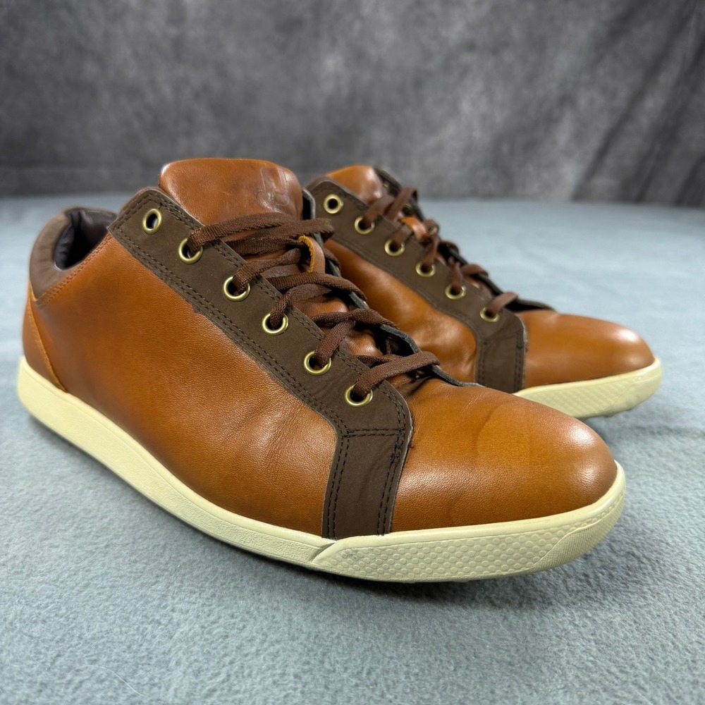 FootJoy Contour Casual Brown Leather Spikeless Golf Shoes Mens 10 M 54212 - Picture 8 of 10